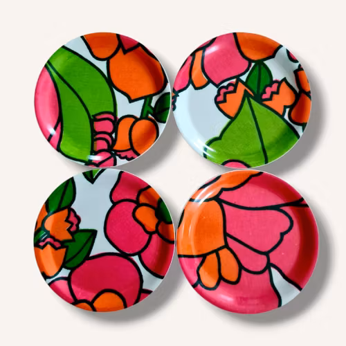 Glasunderlägg 4-pack