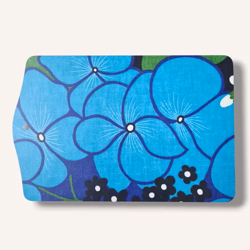 SKÄRBRÄDA - blommig blå