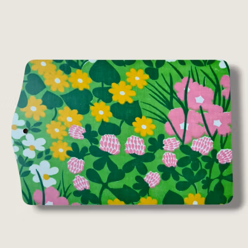 SKÄRBRÄDA - blommig grön