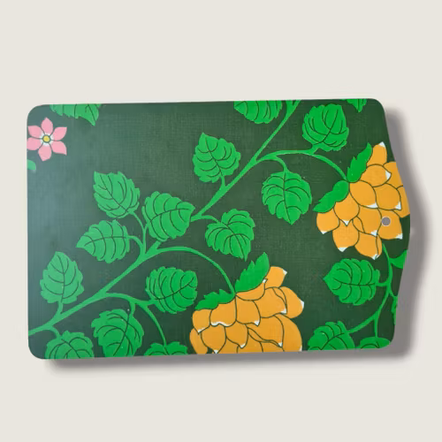 SKÄRBRÄDA - blommig grön