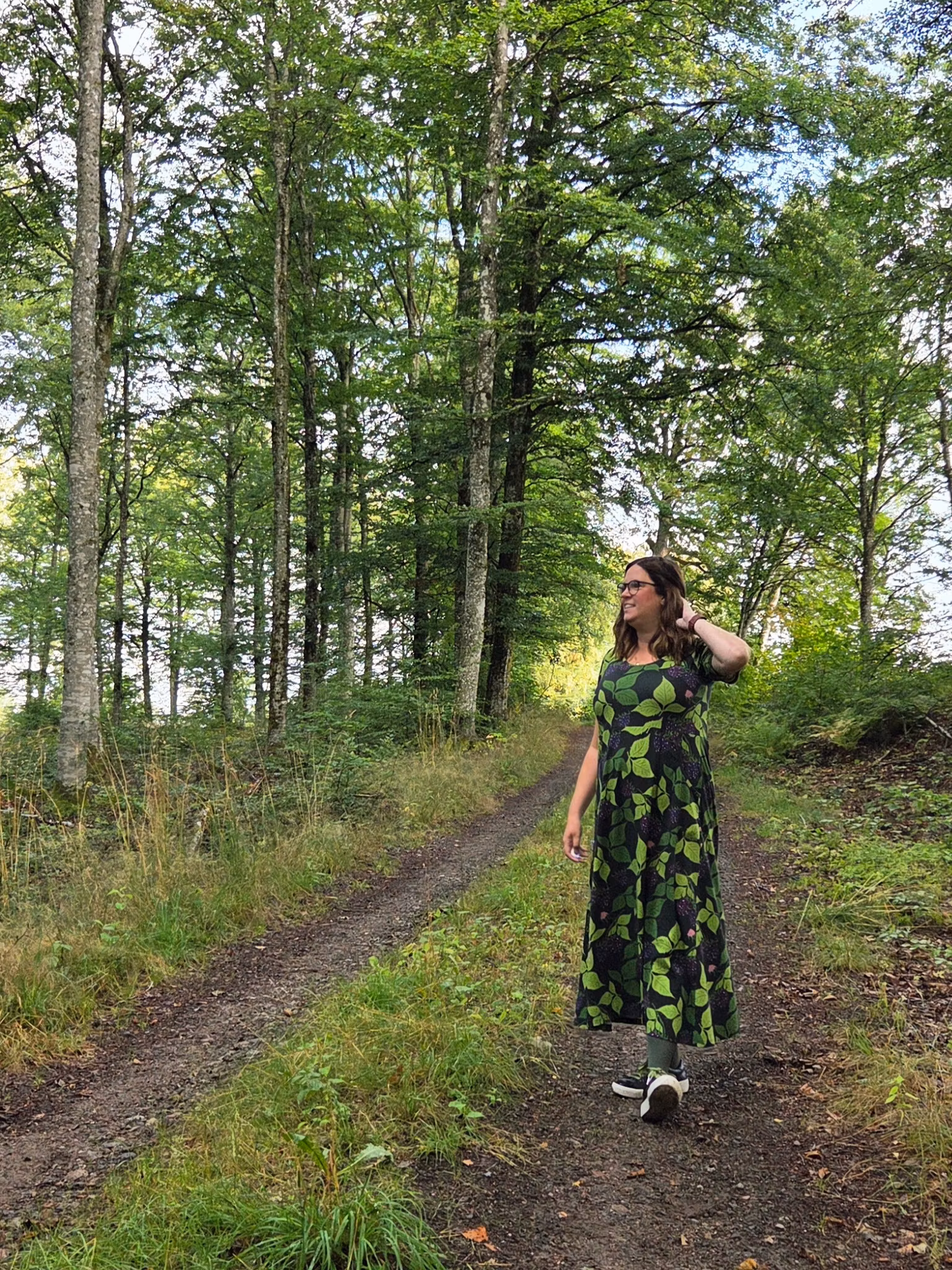 LÅNGKLÄNNING - Björnbär