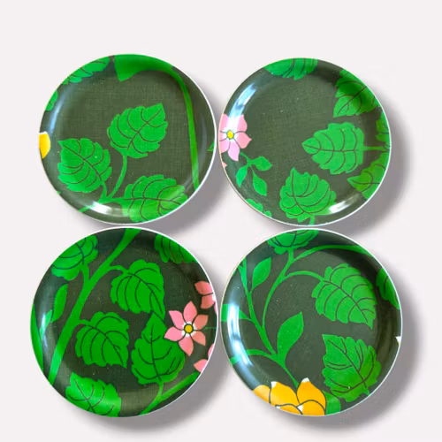 Glasunderlägg 4-pack
