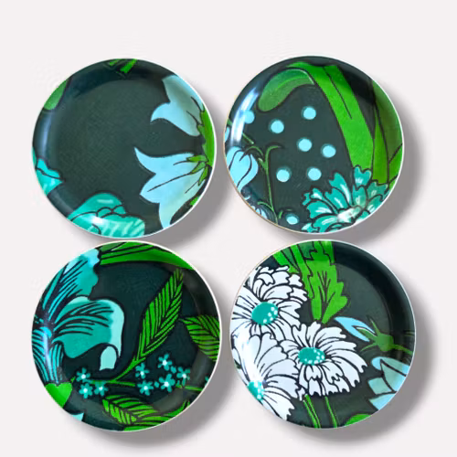 Glasunderlägg 4-pack