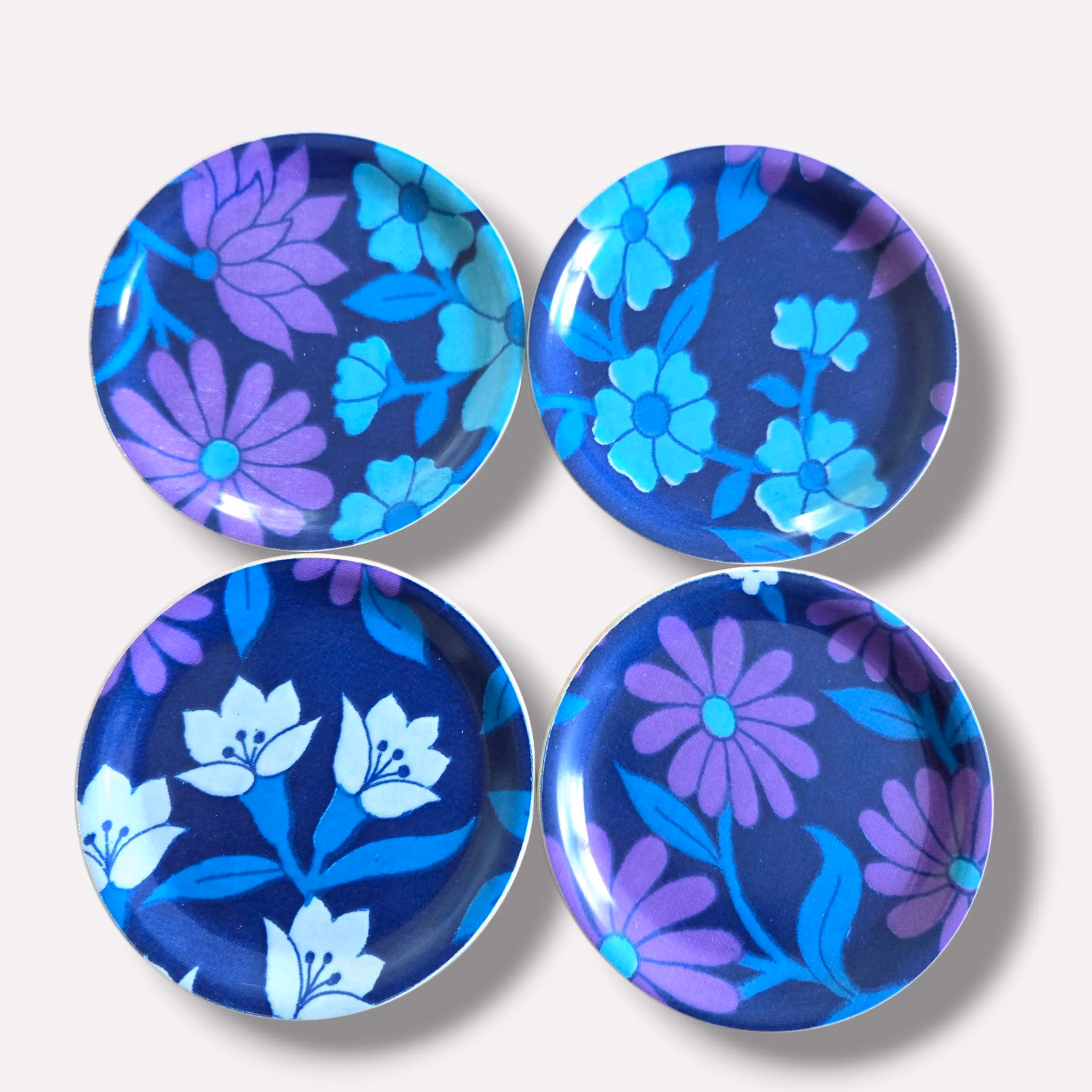 Glasunderlägg 4-pack