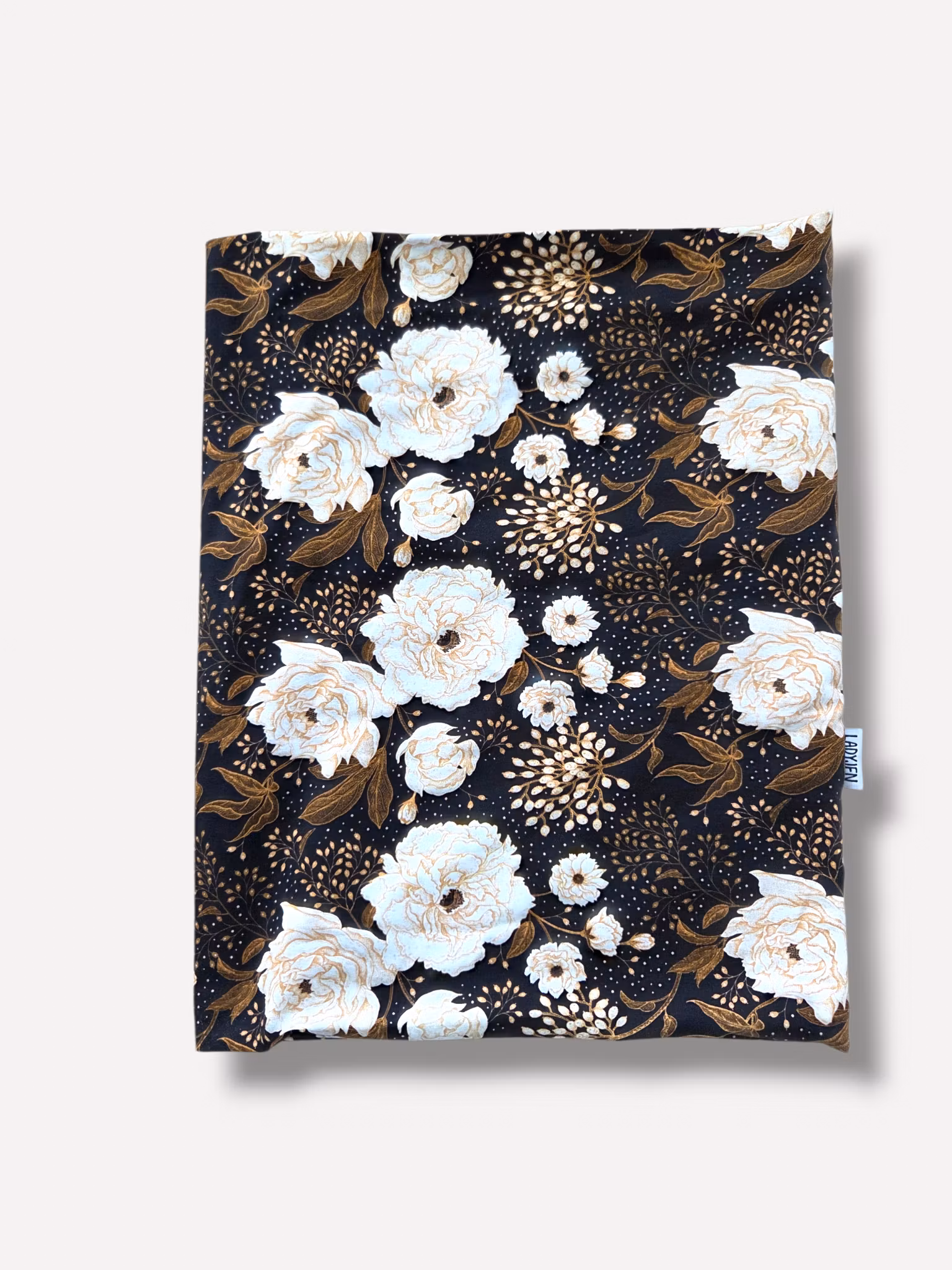 TUB - Blommor svart/brun