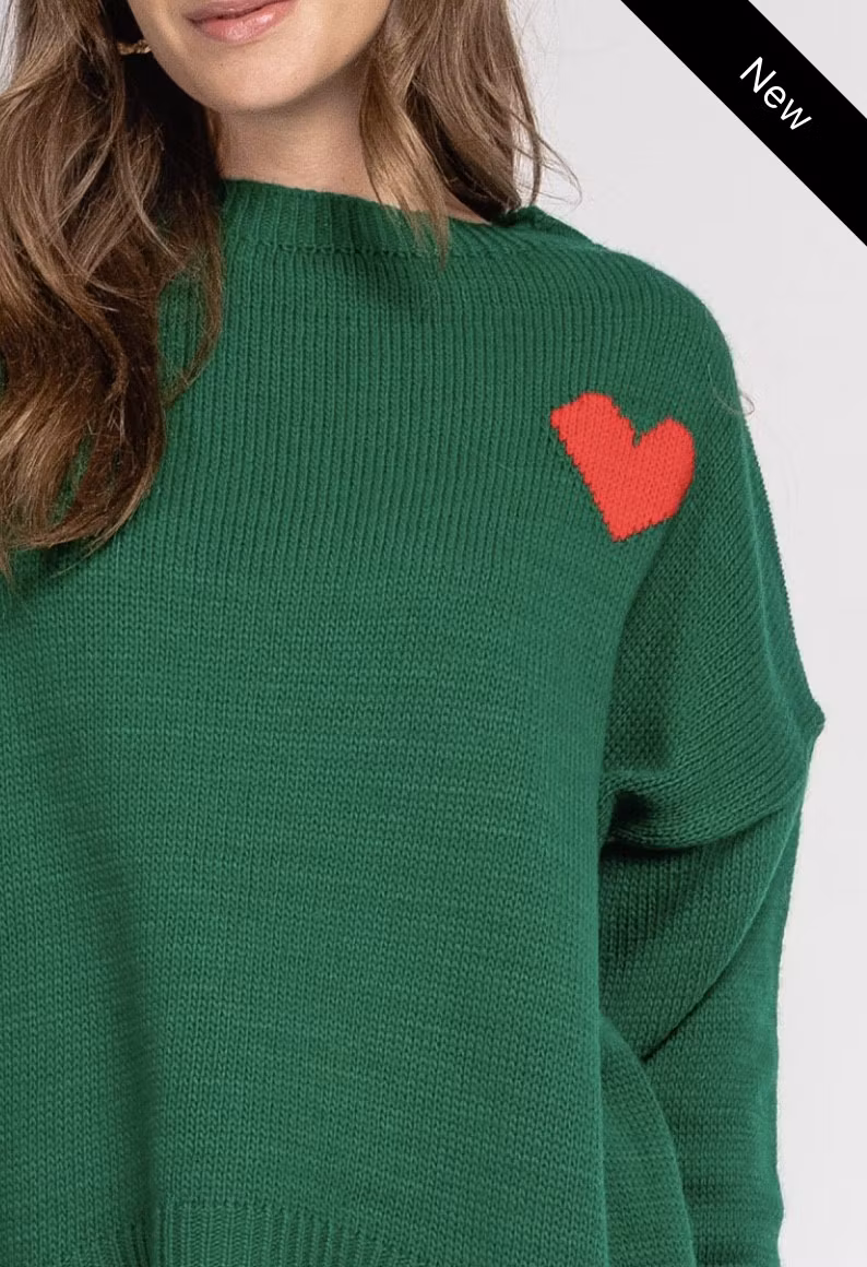 Heart grön