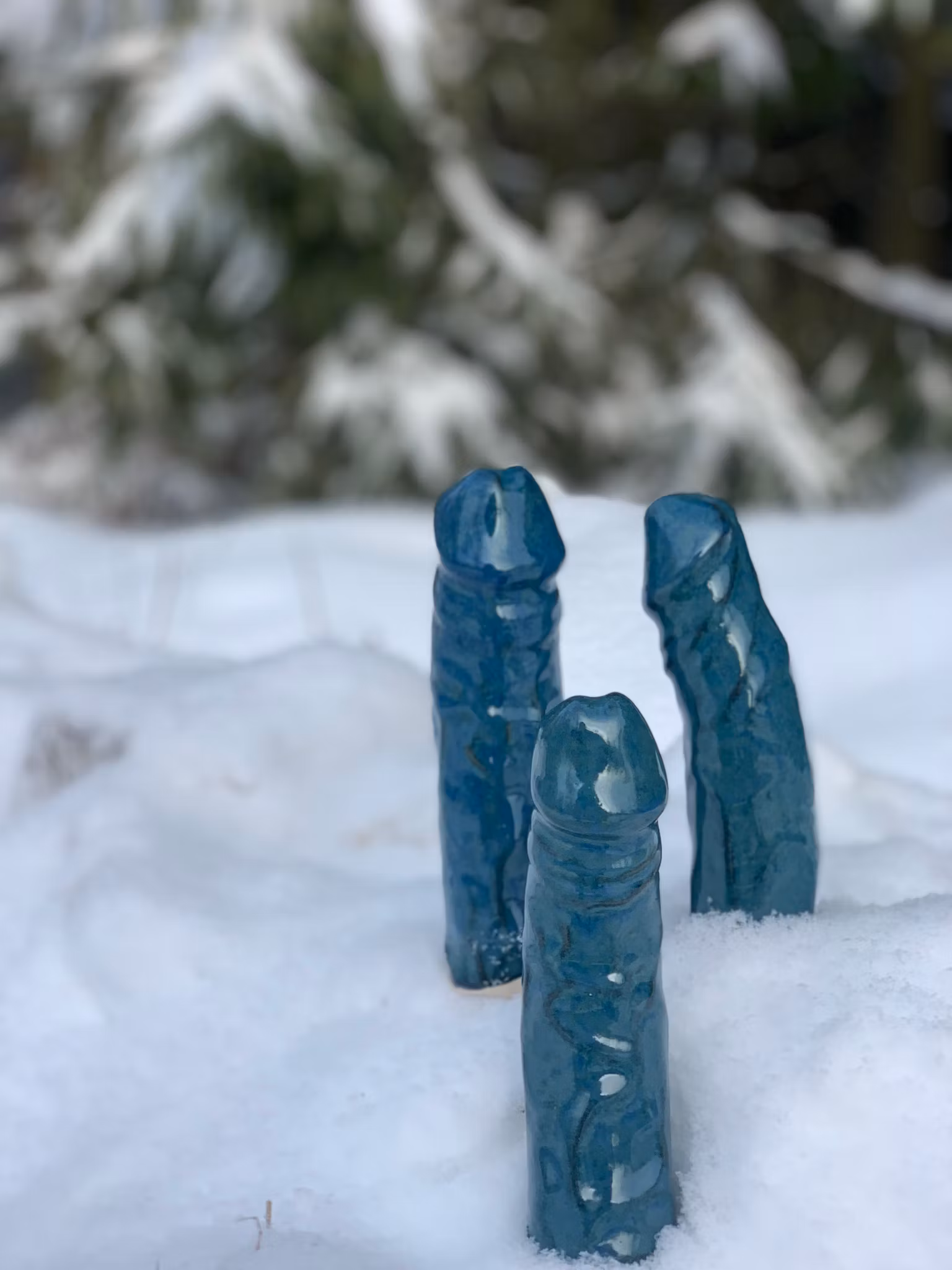 Rimfrost blå