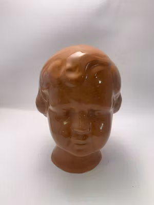 Terracotta mörk blank