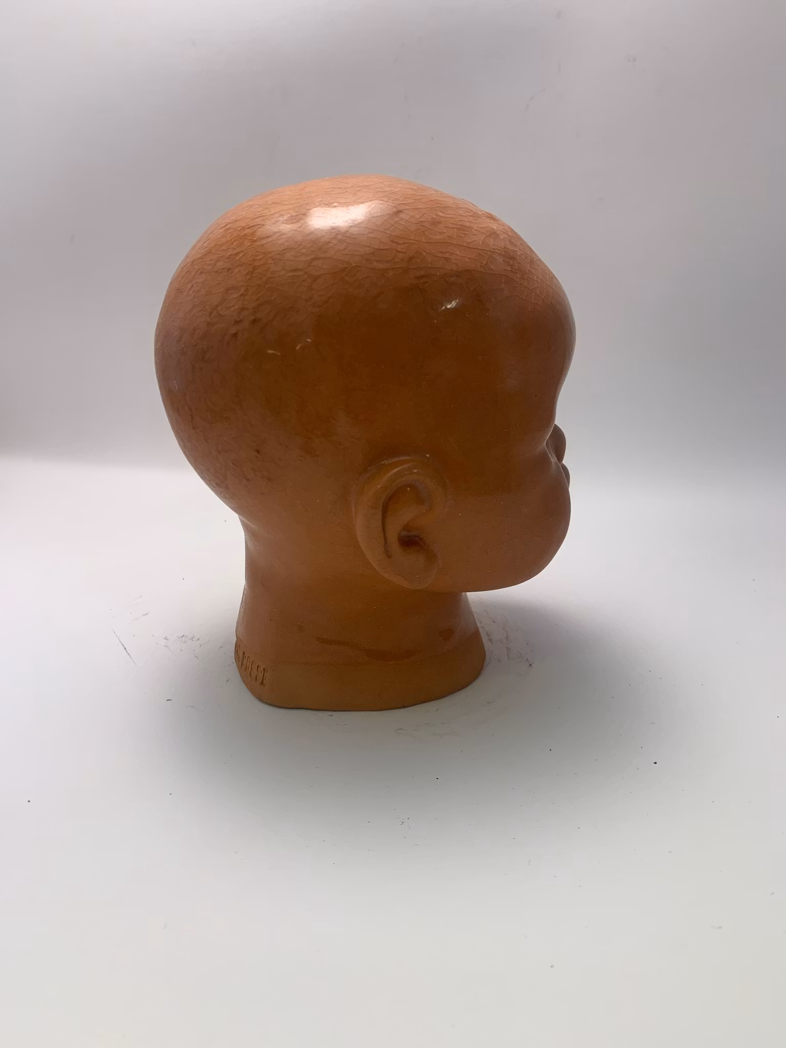 Terracotta mörk blank