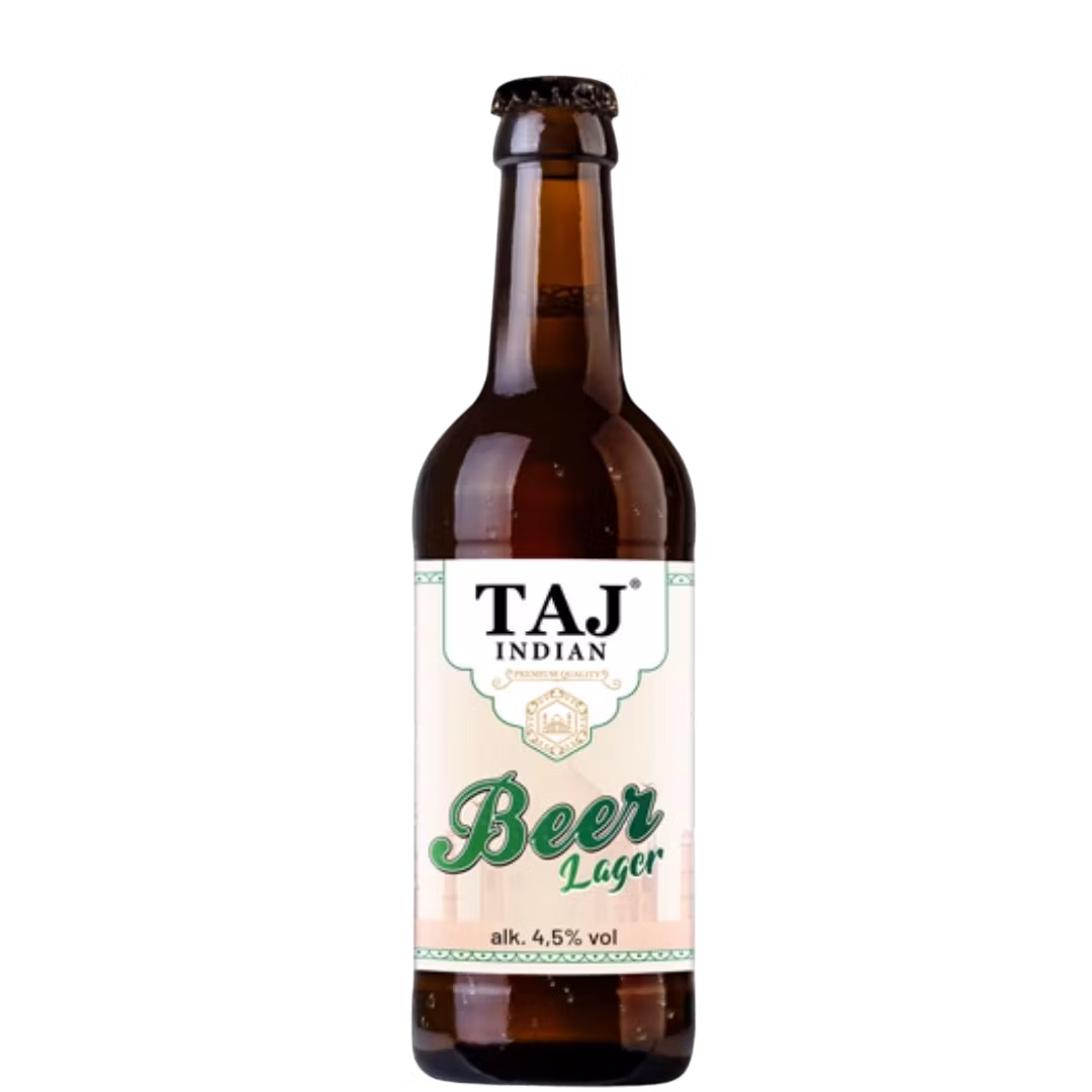 TAJ INDIAN BEER LAGER 4,5% Vol. 50cl