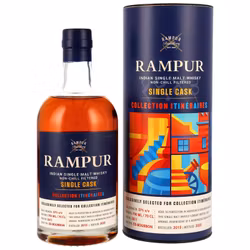 Rampur 2015/2025 - Bourbon Barrel #2611 57% Vol. 0,7l