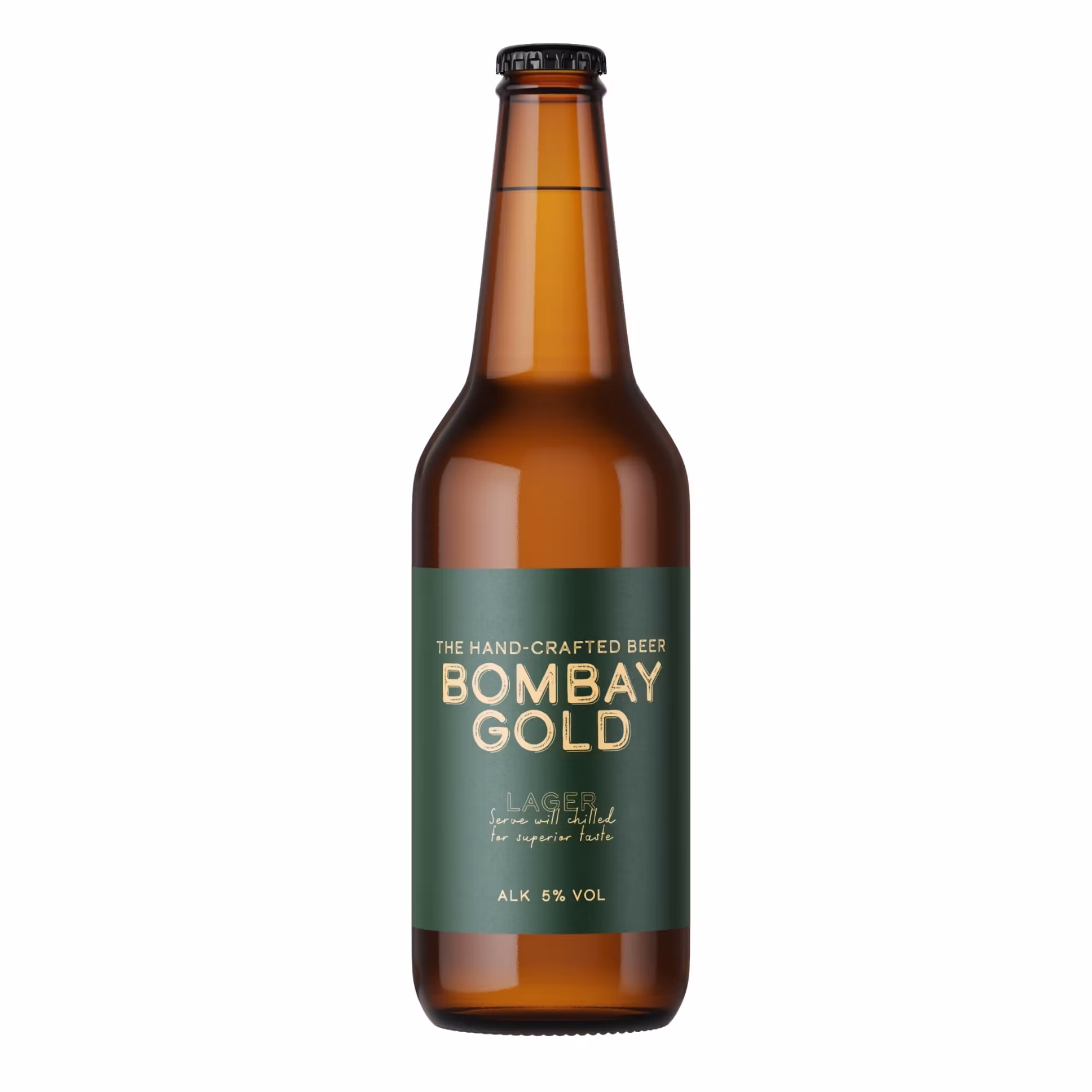 Bombay Gold LAGER 5% Vol. 50cl