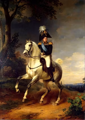 TSAR ALEXANDER I TILL HÄST av FRANZ KRÜGER