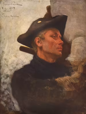 KAROLIN - Likfärden 1884 av Gustaf Cederström