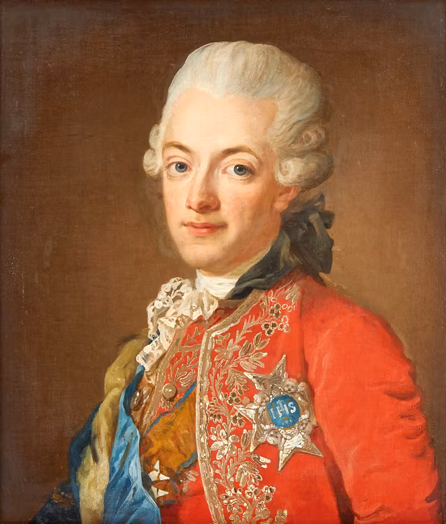 GUSTAV III 1770 av LORENS PASCH d.y.