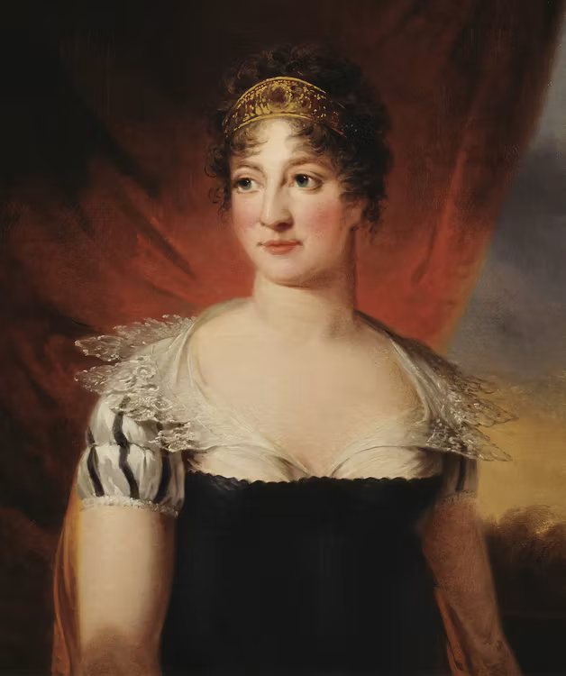 Hedvig Elisabeth Charlotta av Holstein-Gottorp av Carl Fredric von Breda