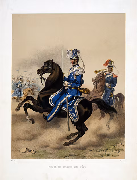 LIVGARDET TILL HÄST efter Fritz von Dardel