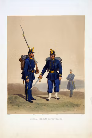 INDELTA INFANTERI efter Fritz von Dardel