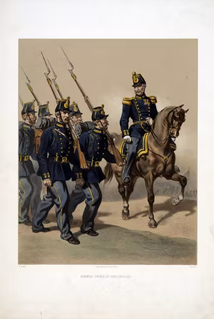 INDELTA INFANTERI efter Fritz von Dardel