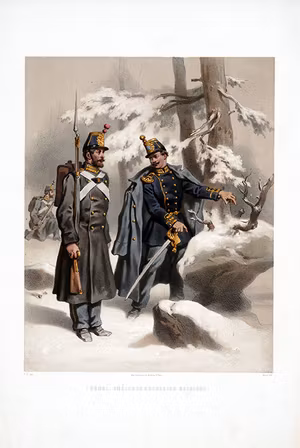 Smålands grenadjärbataljon. Efter Fritz von Dardel
