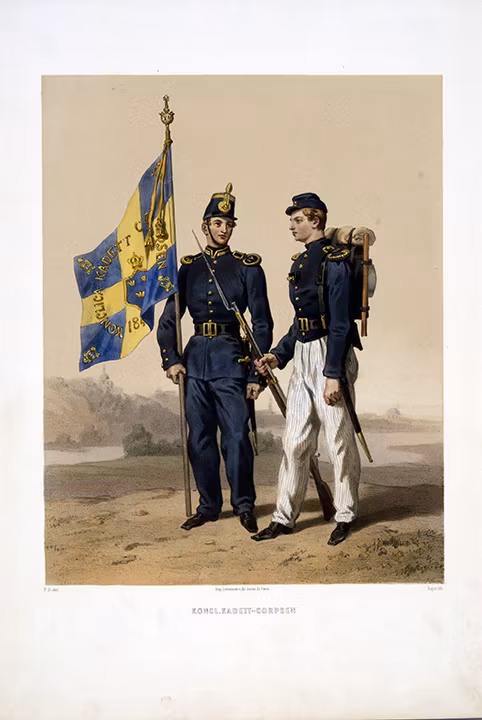 KADETTKÅREN efter Fritz von Dardel