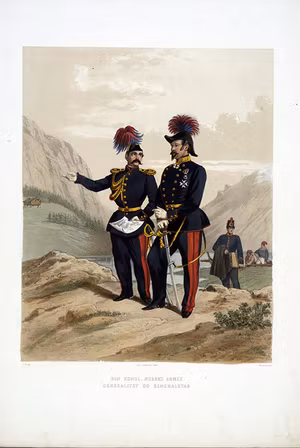 Norska armén, Generalitetet och Generalstaben. Efter Fritz von Dardel