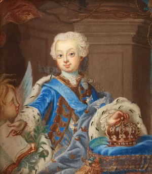 GUSTAV III SOM KRONPRINS av Niklas Lafrensen d.ä.