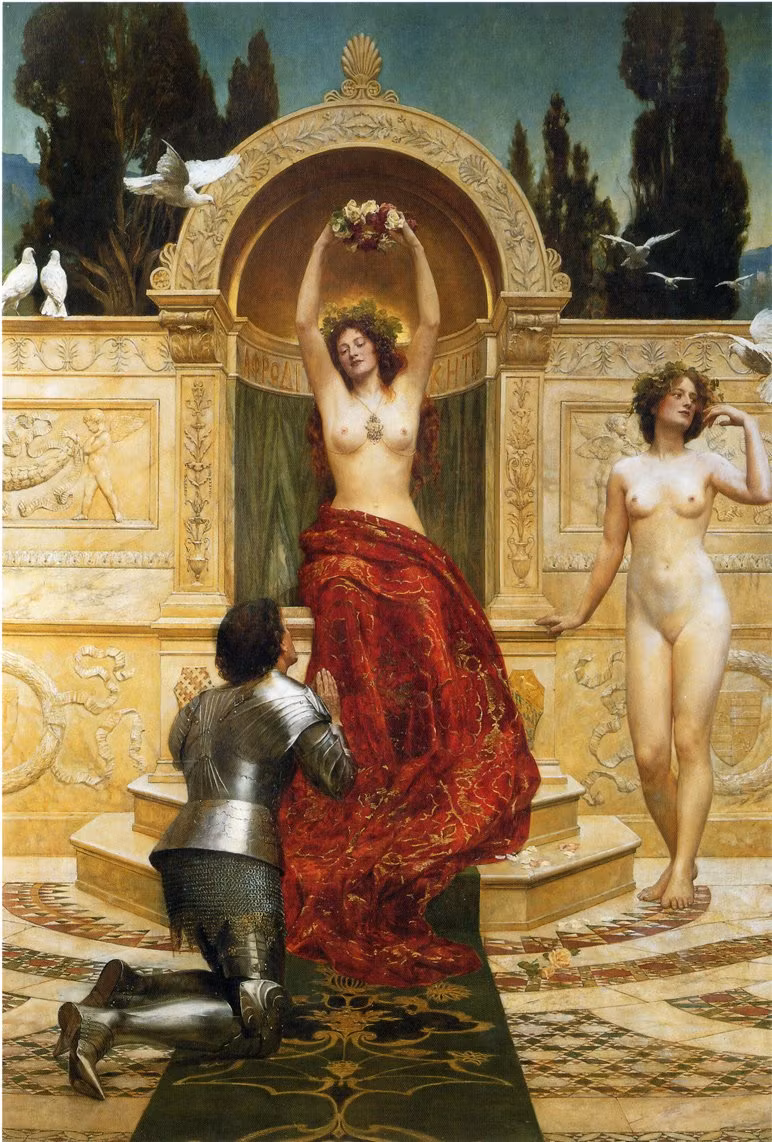 VENUSBERG TANNHÄUSER av Hon. John Collier
