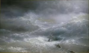 JÄTTEVÅGEN av Ivan Konstantinovich Aivazovsky