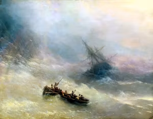 REGNBÅGEN (Storm) av Ivan Konstantinovich Aivazovsky