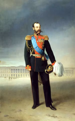 TSAR ALEXANDER II av Egor Boatman