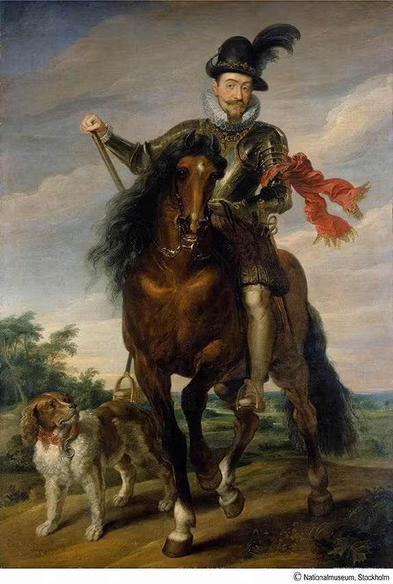 SIGISMUND III VASA TILL HÄST av Peter Paul Rubens