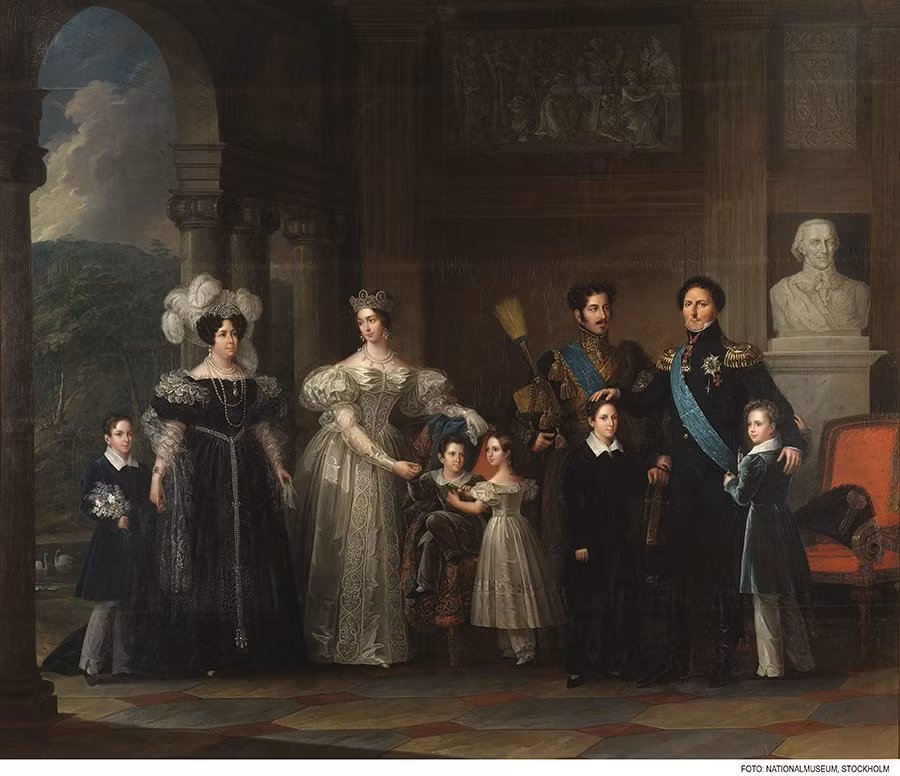 BERNADOTTESKA FAMILJETAVLAN av FREDRIC WESTIN