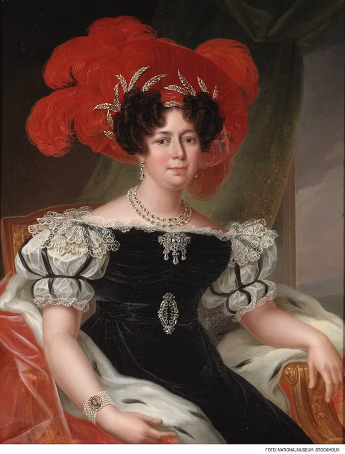 DROTTNING DESIDERIA 1830 av FREDRIC WESTIN