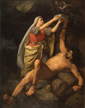 LOKE och SIGYN av  Mårten Eskil Winge