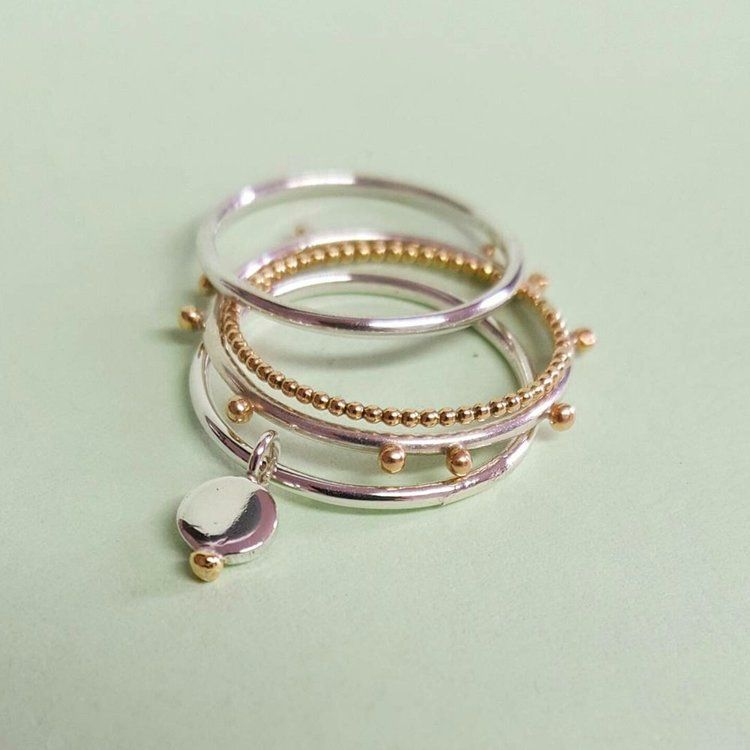 PENOLOPE MIXED DOTS RING