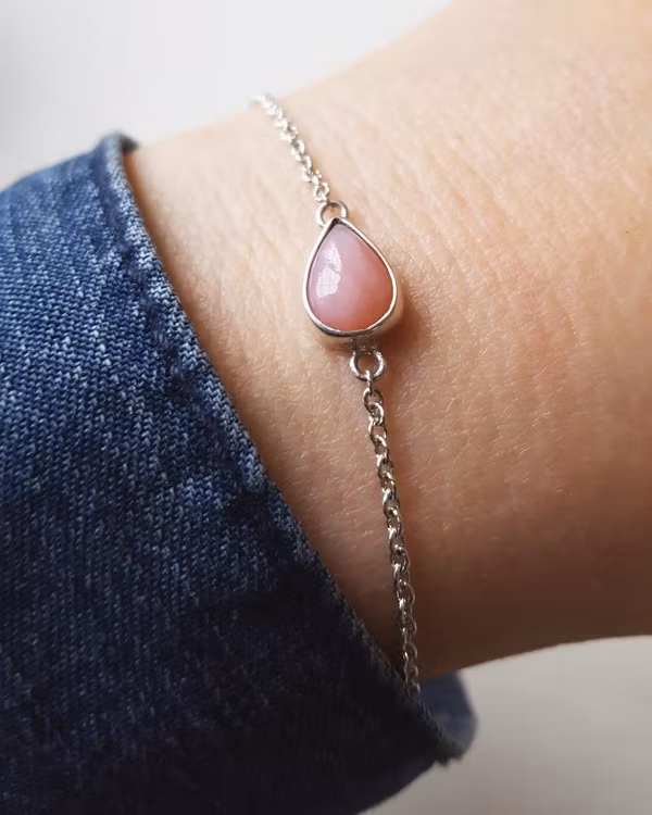 HILDA PINK OPAL BRACELET