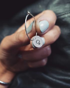 LILITH TAG EARRING - SINGLE
