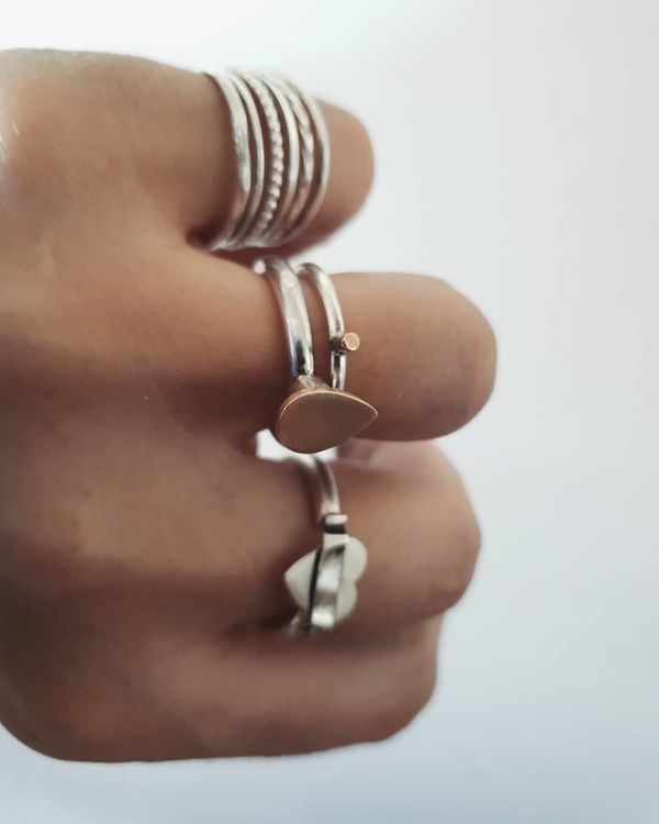 SAILORS HEART RING