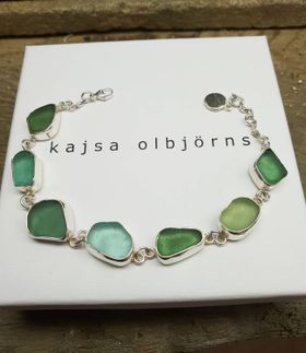 BEACH GLASS BRACELET - SOLD