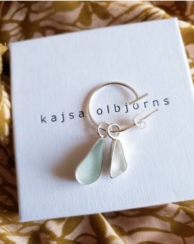 BEACH GLASS EARRING - SINGLE