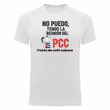 Tränings Tshirt Parodia PCC cafe cubano