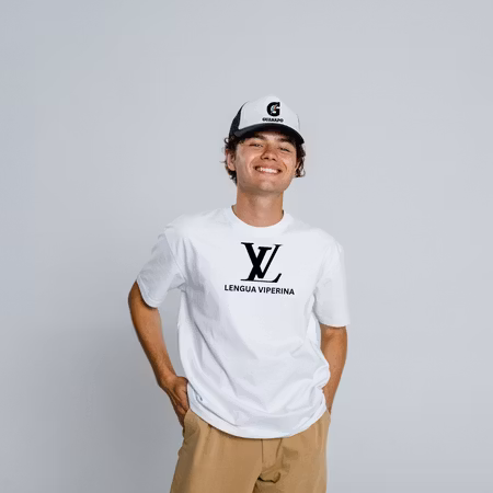 LV lengua viperina Tränings Tshirt frases cubanas