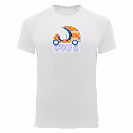Tränings Tshirt el Coco Taxi en Cuba