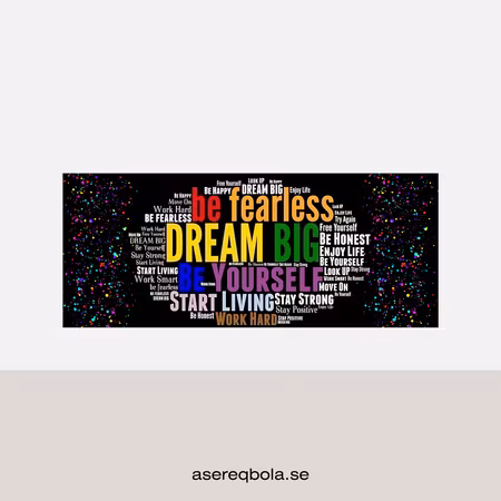 Mugg Dream Big be yourself Daily mantras