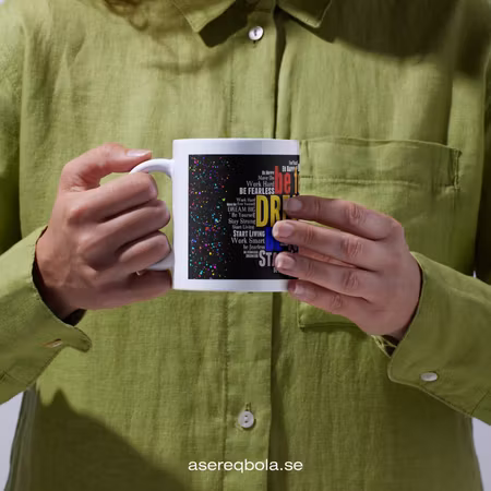 Mugg Dream Big be yourself Daily mantras