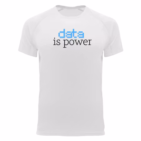 Tränings Tshirt  Data is Power