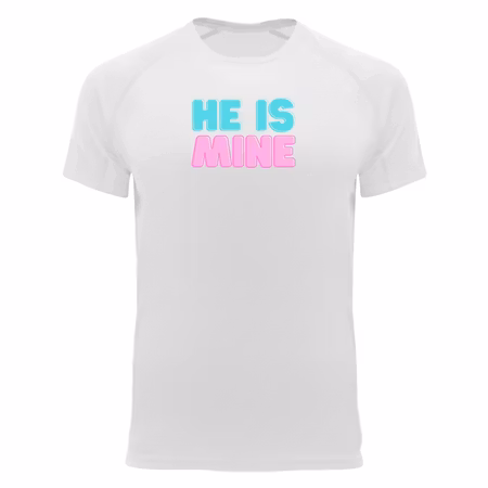 Tränings Tshirt He is Mine!