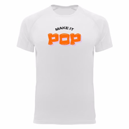 Tränings Tshirt Make it pop