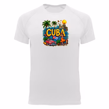 Tränings Tshirt Playa Cuba